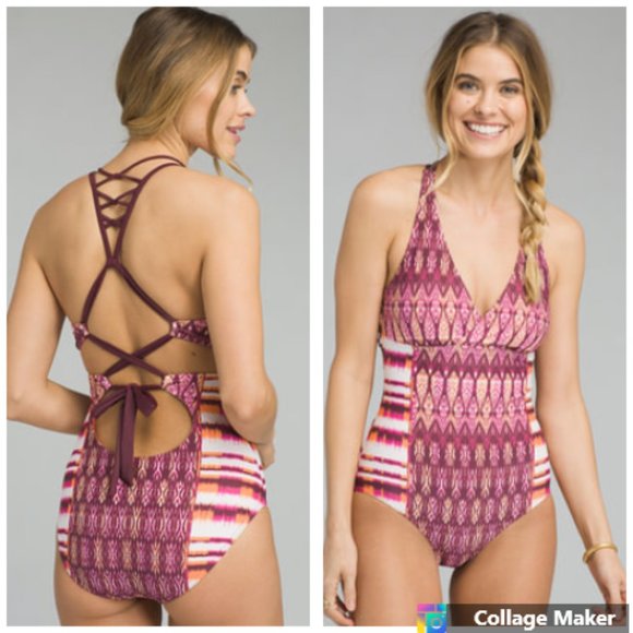 Prana One Piece Swimsuit NWT - Picture 1 of 13